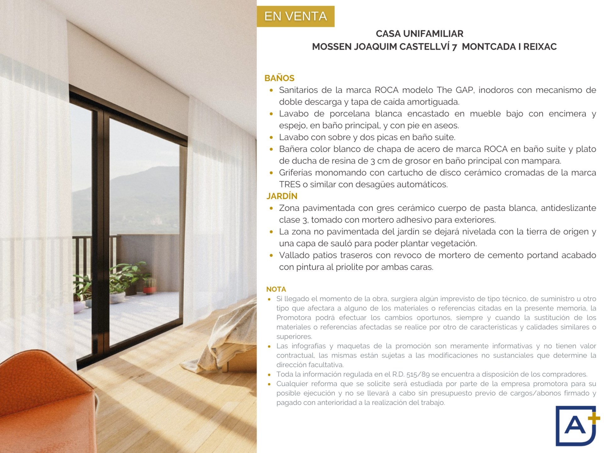 CARRER MOSSEN JOAQUIM CASTELLVÍ 7 – MONTCADA I REIXAC VIVIENDA UNIFAMILIAR (2)