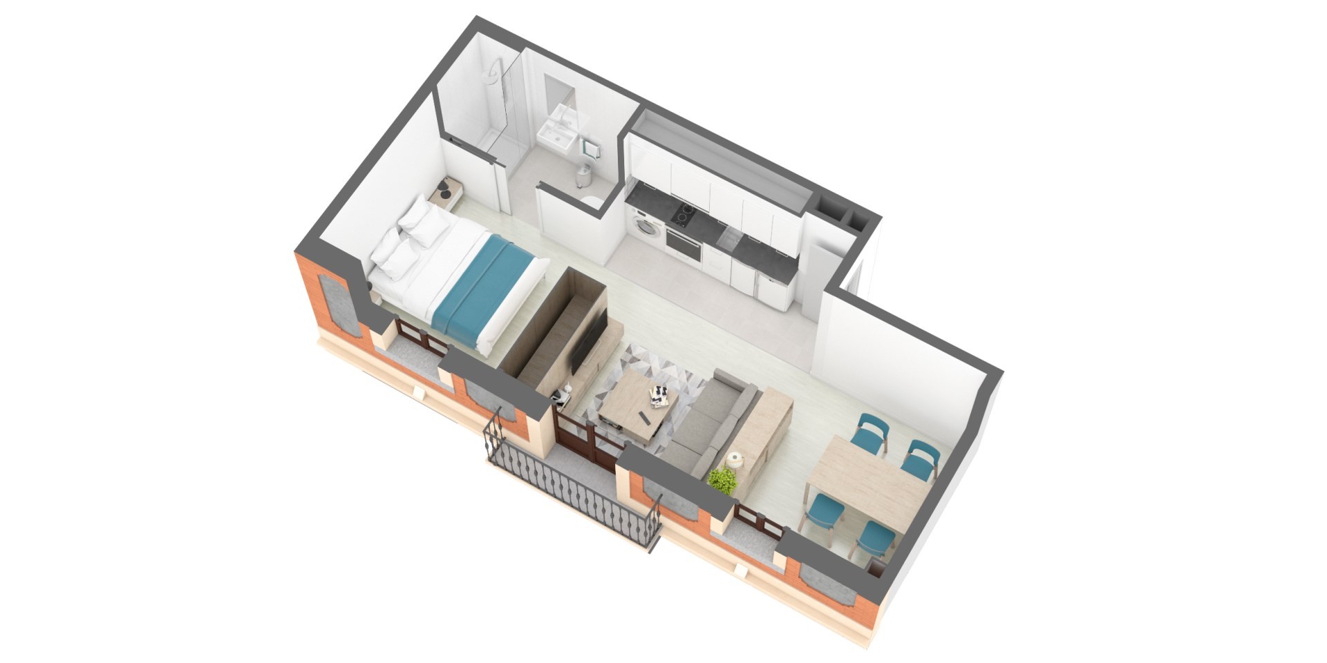 Render porta 2ª a carrer Sant Miquel 20170510 - Pis 02 - COMPOSITE JPG Render porta 2ª a carrer Sant Miquel 20170510 - Pis 02 - COMPOSITE JPG
